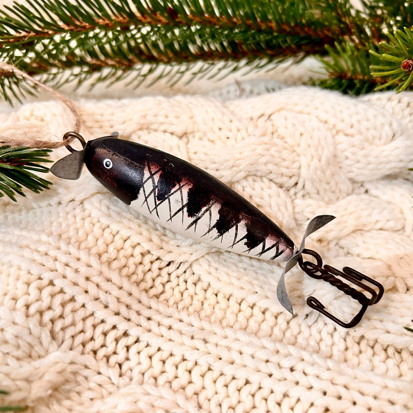 Christmas ornament - Tiger fish lure