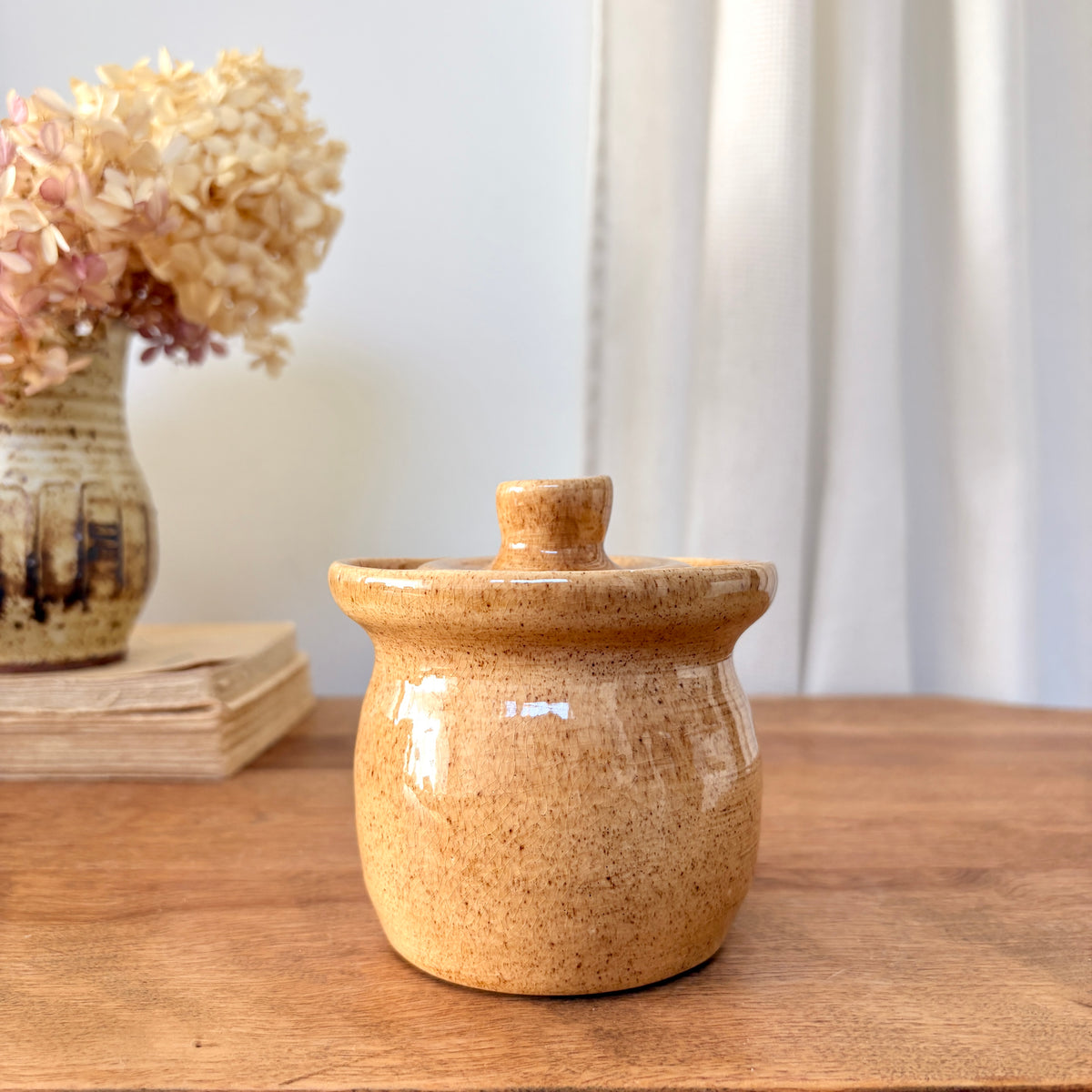 Stoneware candle - Caramel popcorn