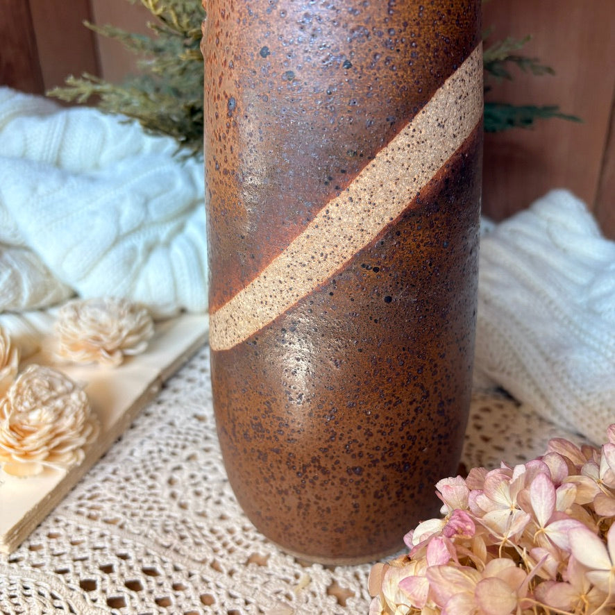 Large stoneware pitcher