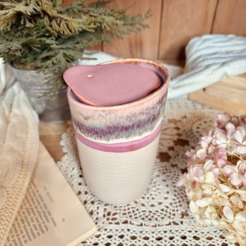 Reusable ceramic mug - Lisa
