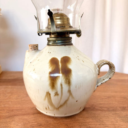 Handmade oil lamp