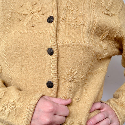 Boiled wool jacket
