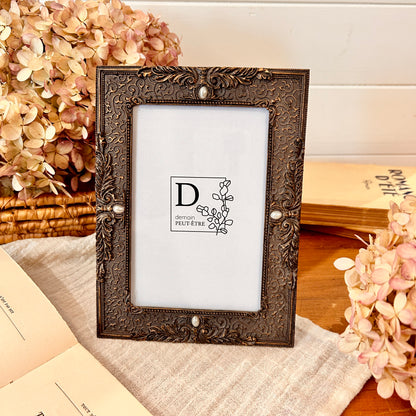 Bronze photo frame