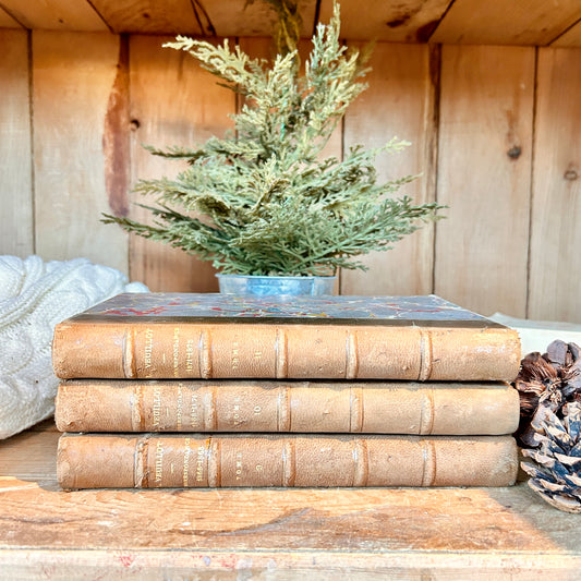 Trio de livres de table - Correspondance