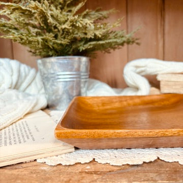 Wooden tray