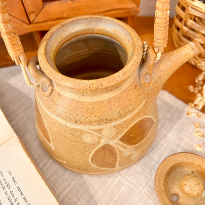 Stoneware teapot