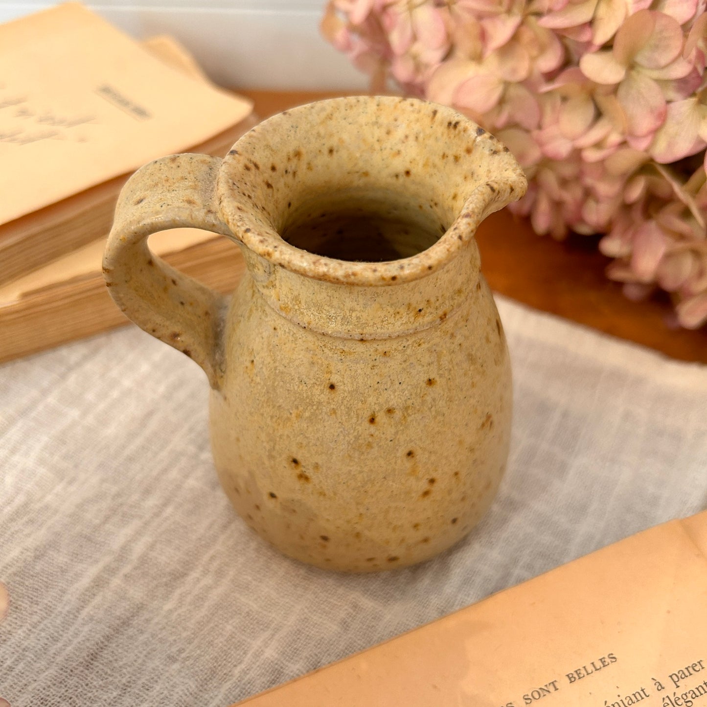 Small ceramic pitcher