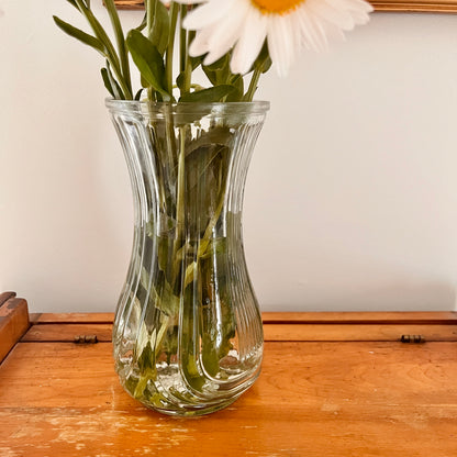 Vintage glass vase