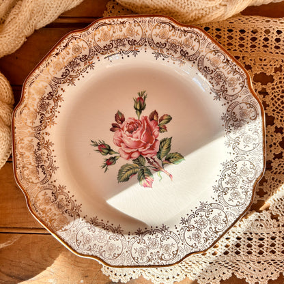 Assiette Briar Rose 22k