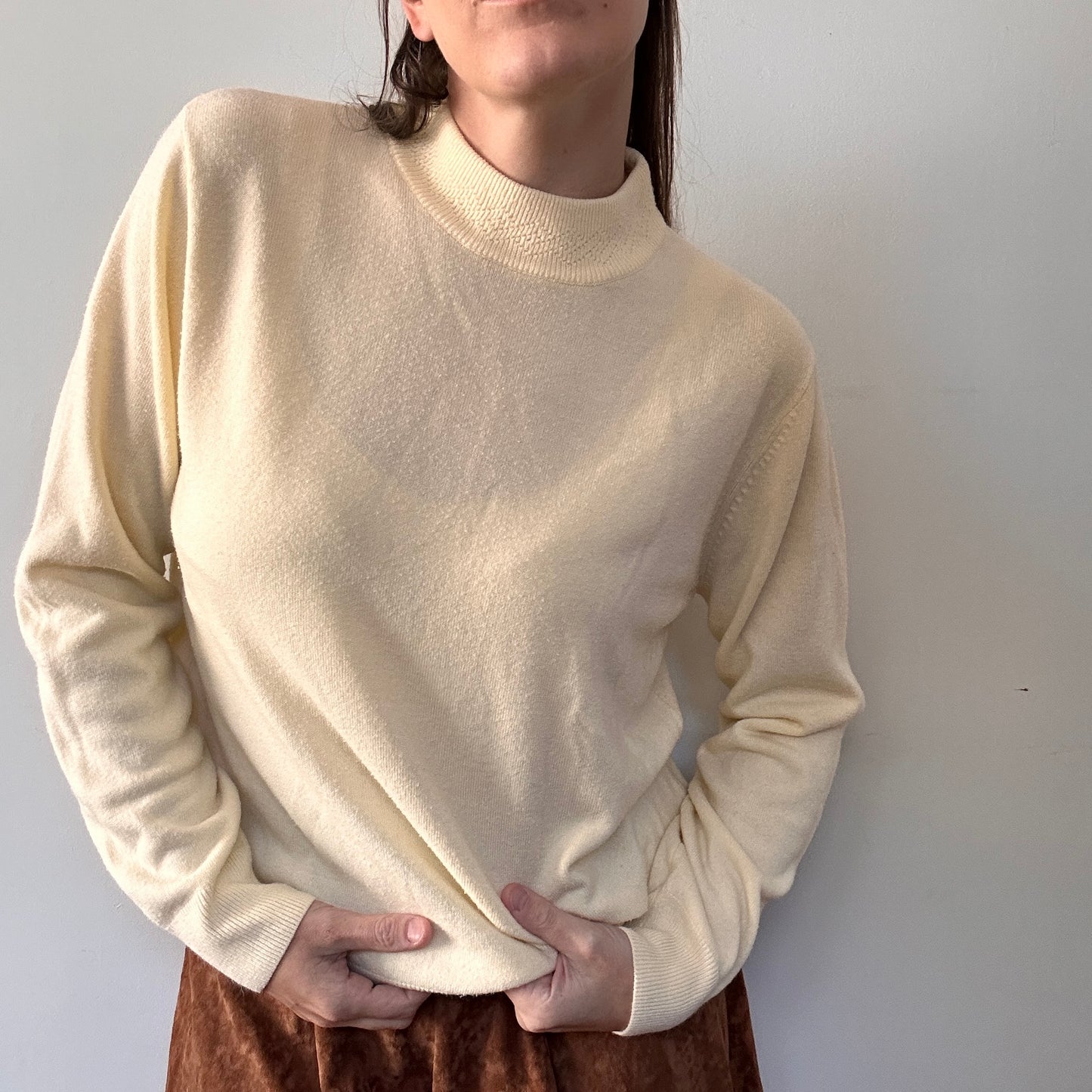 Lightweight turtleneck sweater