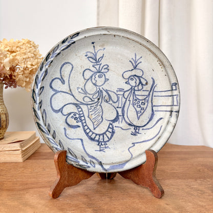Assiette décorative 1974