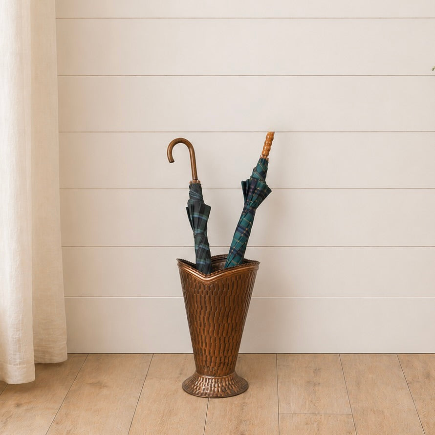 copper umbrella stand