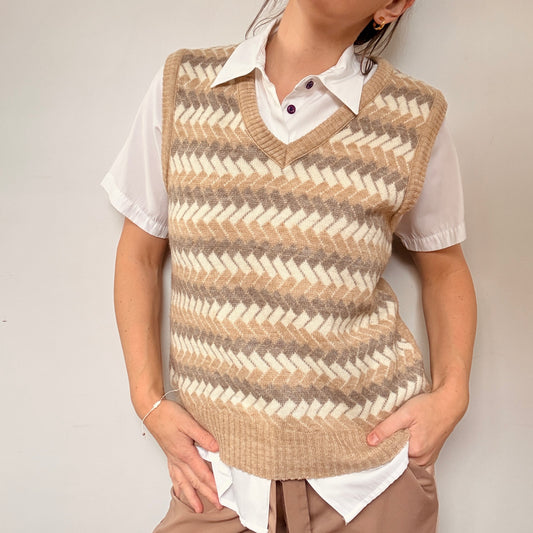 Débardeur Tons de beige