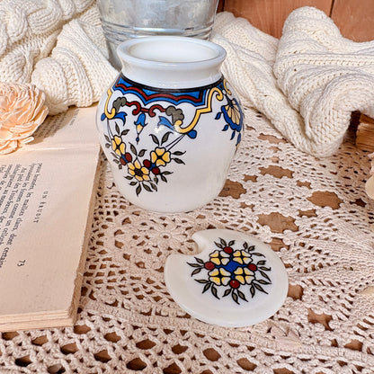Vintage mustard jar