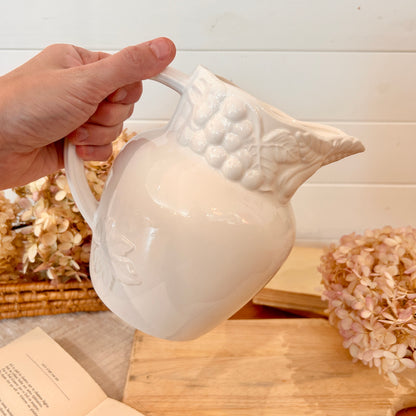 Porcelain pitcher