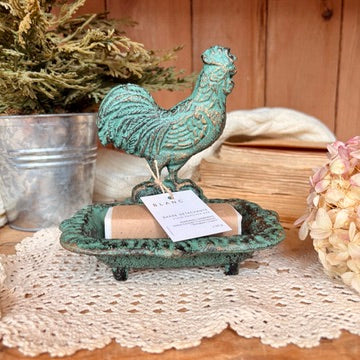 Rooster soap dish