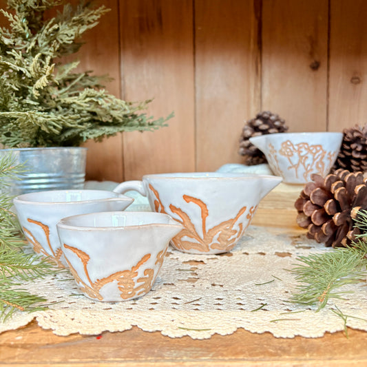 Measuring cups - wildflowers