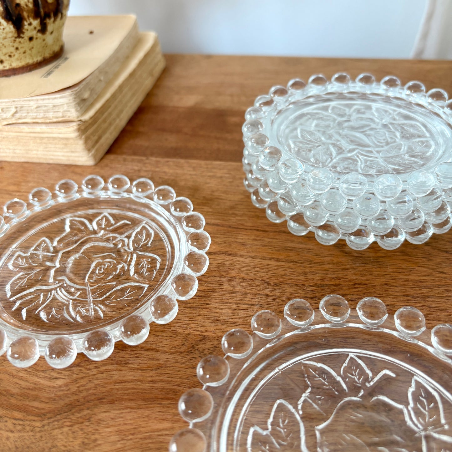 Sous-verre en verre - ensemble de 6