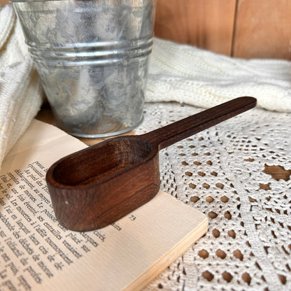 Walnut coffee spoon