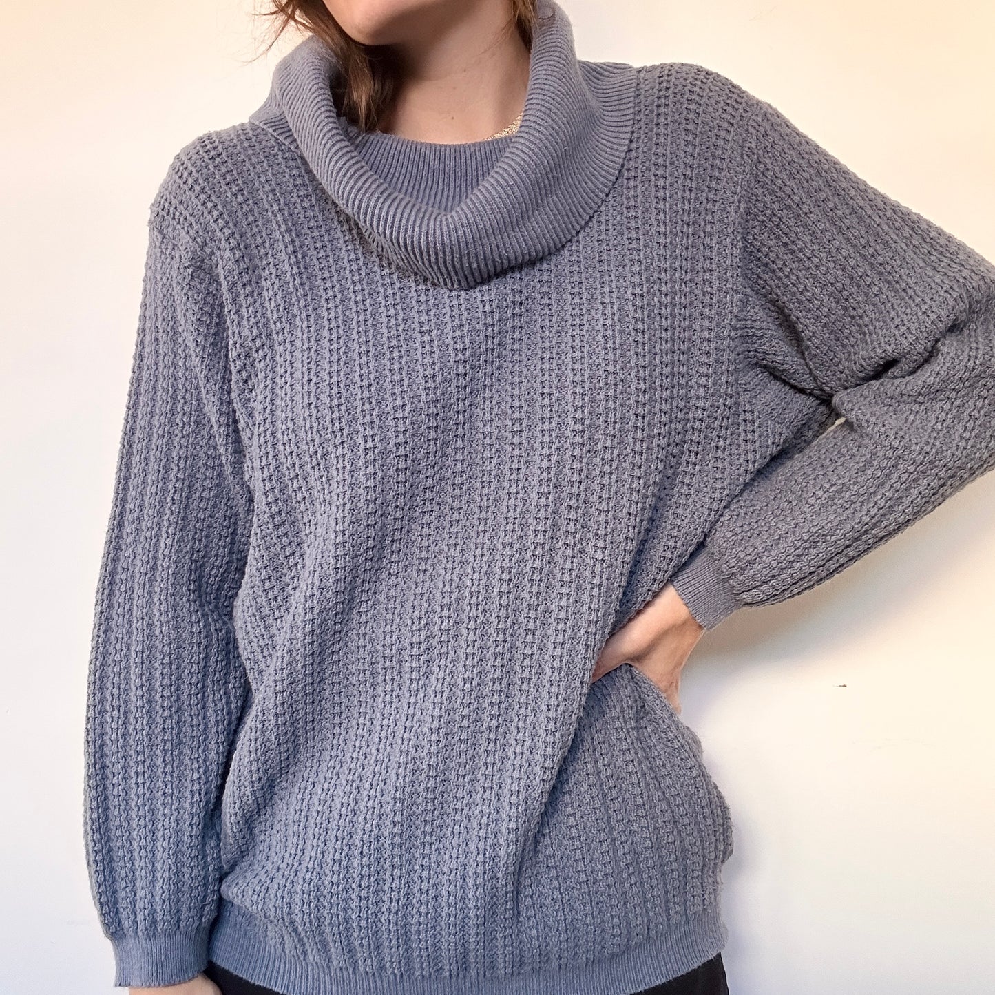 Blue-gray Knit