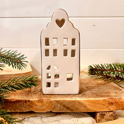 Christmas village lantern - House of love