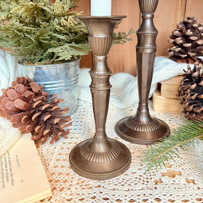 Bougeoir bronze - petit