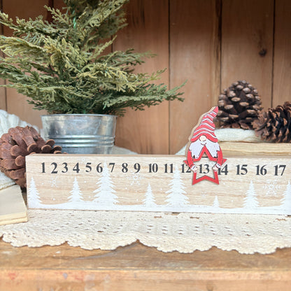 Calendrier de l'Avent Gnome