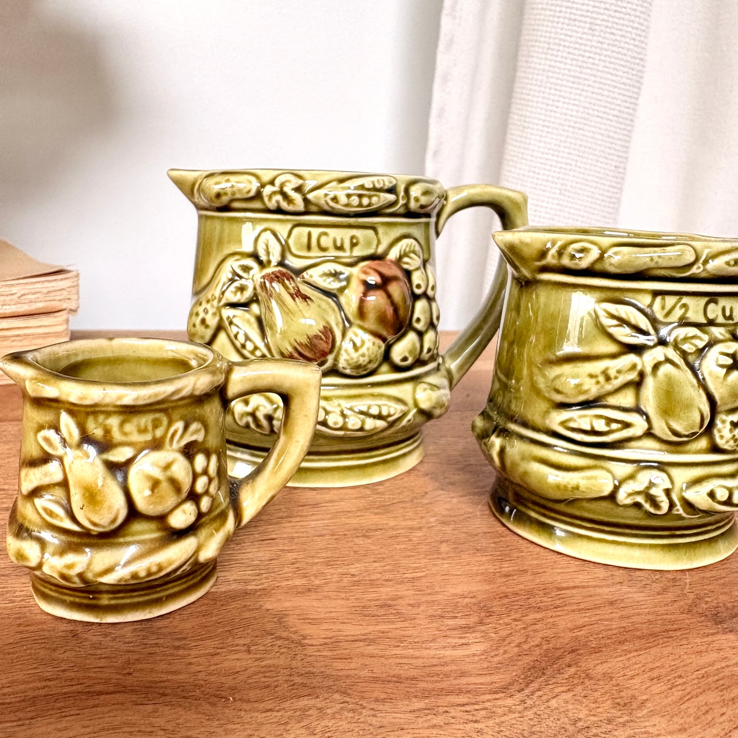Tasses à mesurer vintage