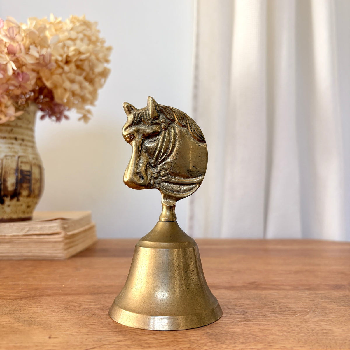 Clochette en laiton - cheval