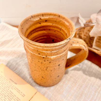 Stoneware beer mug