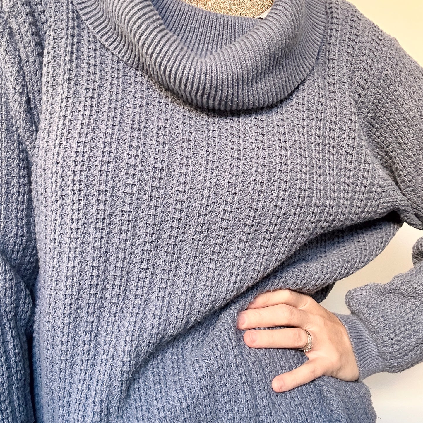 Blue-gray Knit