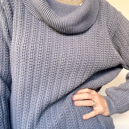 Blue-gray Knit