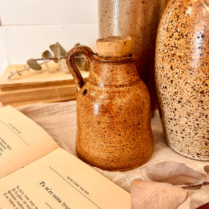 Vintage stoneware bottle