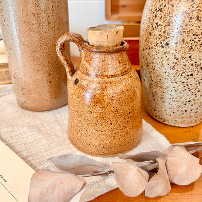 Vintage stoneware bottle