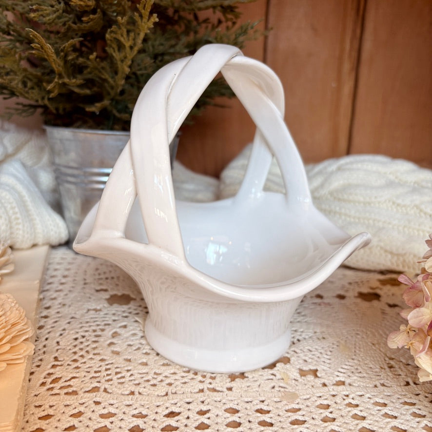 Ceramic basket