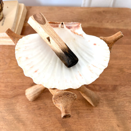 Porte-encens coquillage