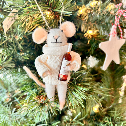 Christmas ornament - Sommelier mouse