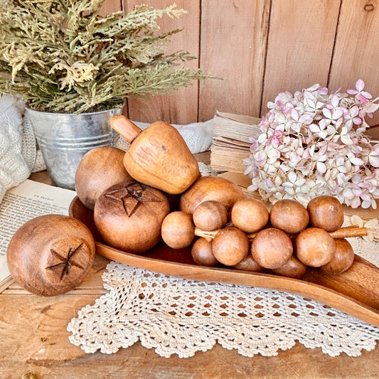 Bol à fruits en bois