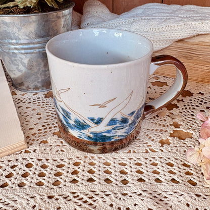 Tasse oiseau vintage