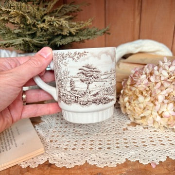 English porcelain cup