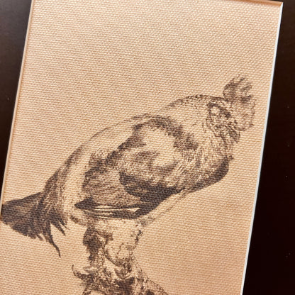 Canvas print - The rooster