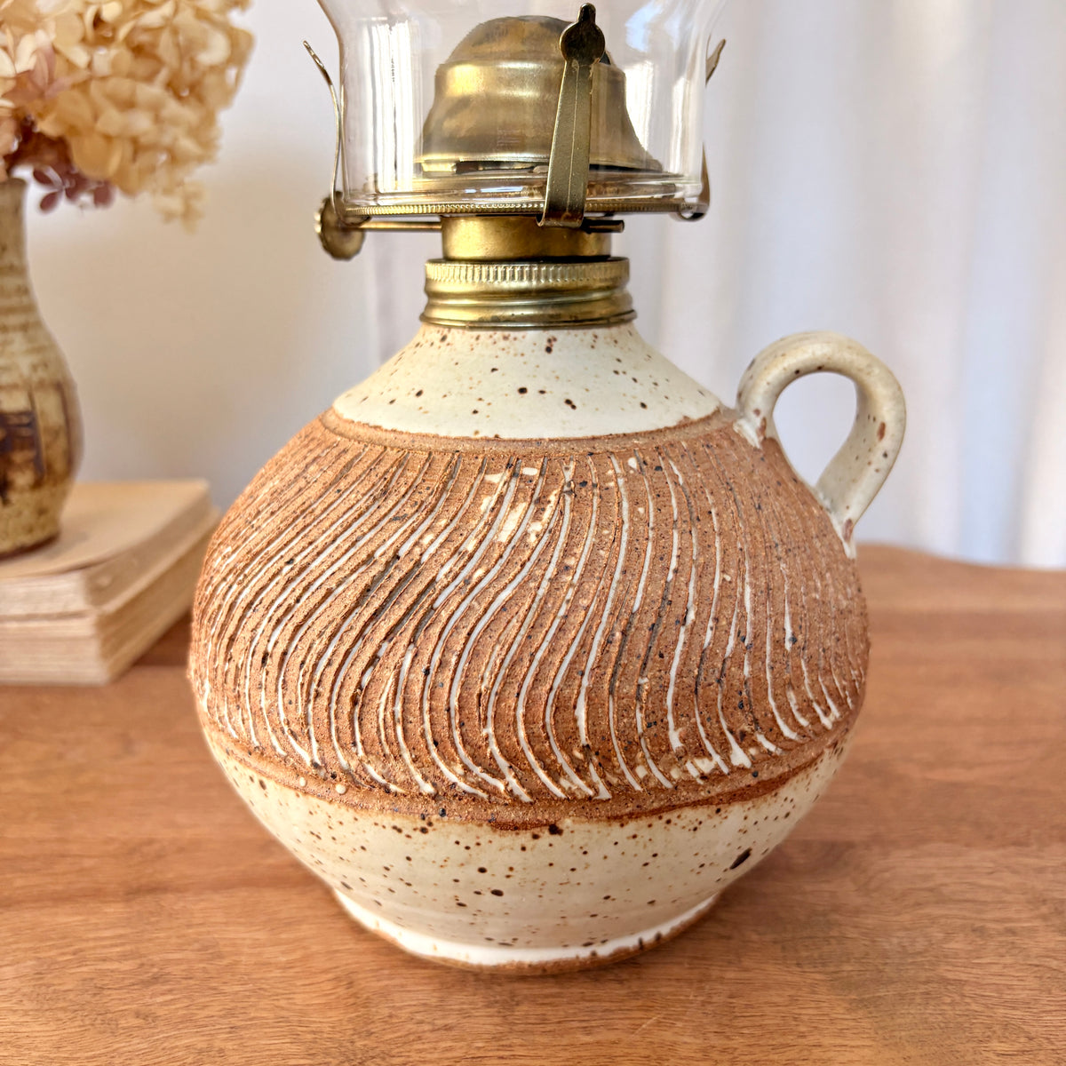 Handmade oil lamp