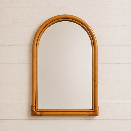 Miroir arche en bambou