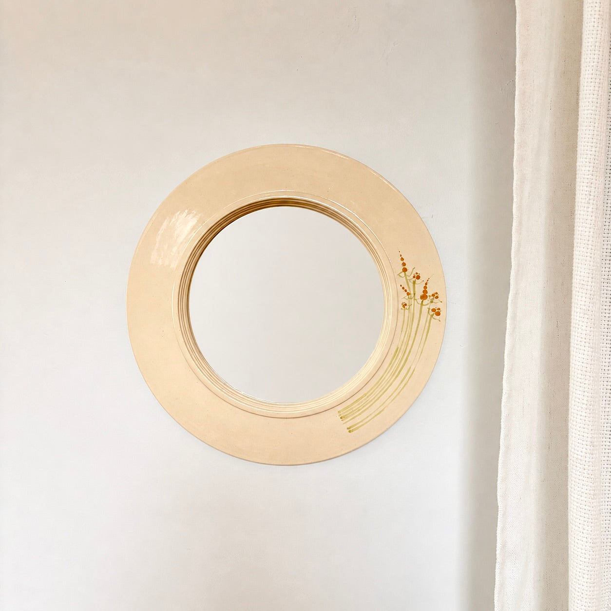Miroir en grès