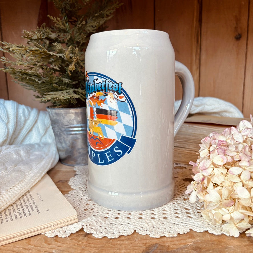 Oktoberfest beer mug