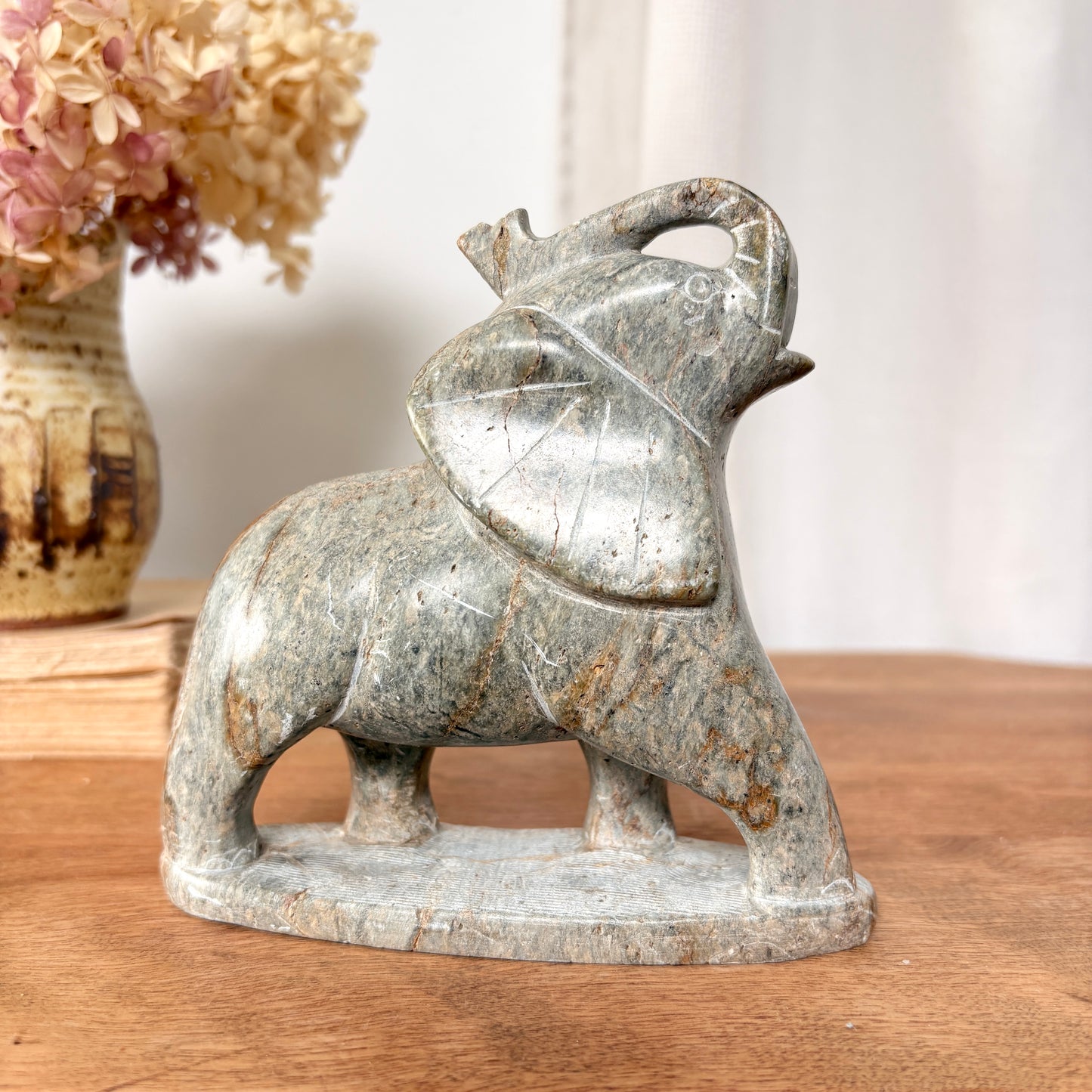 Éléphant en stéatite