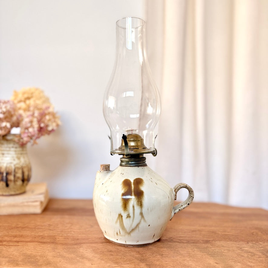 Handmade oil lamp