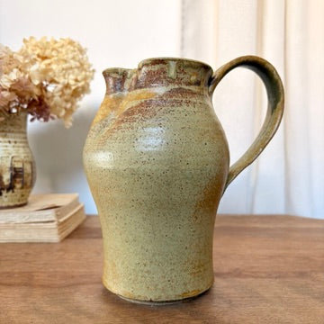 Stoneware pitcher