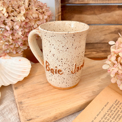 handcrafted mug