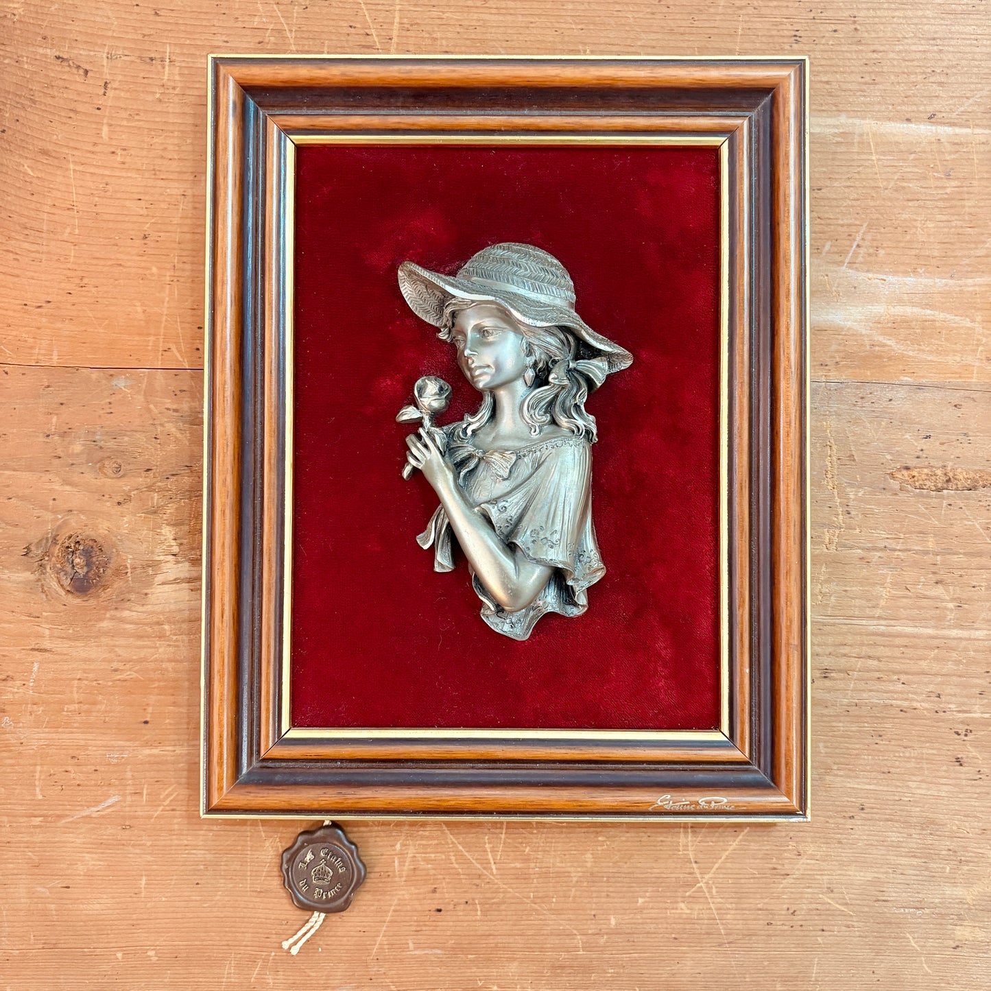 Vintage frame - The Prince's Pewter